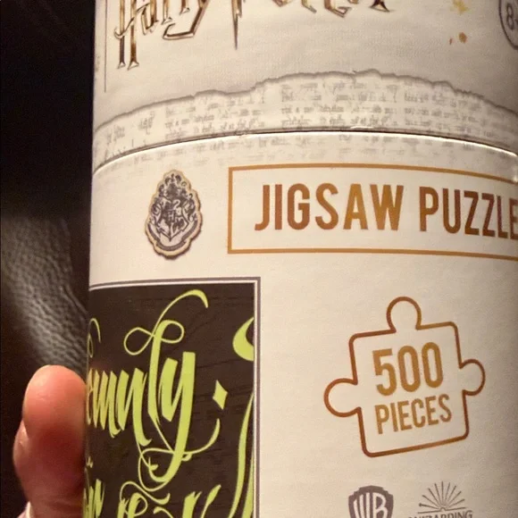 Harry Potter™ Glow In The Dark Jigsaw Puzzle 500 Piece - Marauder's Map - Picture 6 of 6